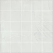 2 x 2 Paint White Matt Finished Rectified Porcelain Mosaic