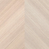 16 X 48 Vector Crema - Miel Chevrone textured Rectified Wall Tile