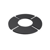1/16" Leveling shim + sound reduction and anti-slip pad.