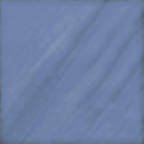 9 X 9 Art Deco Base Azul - Blue Satin Porcelain tile 