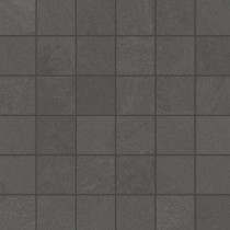 2 x 2 Brazilian Slate Pencil Grey Rectified Porcelain mosaic