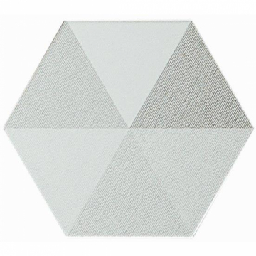 8 X 8 Diamond White Matte Porcelain Hexagon