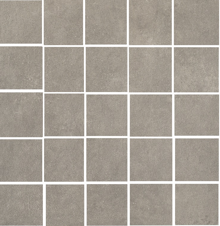 2 x 2 Space Taupe porcelain mosaic